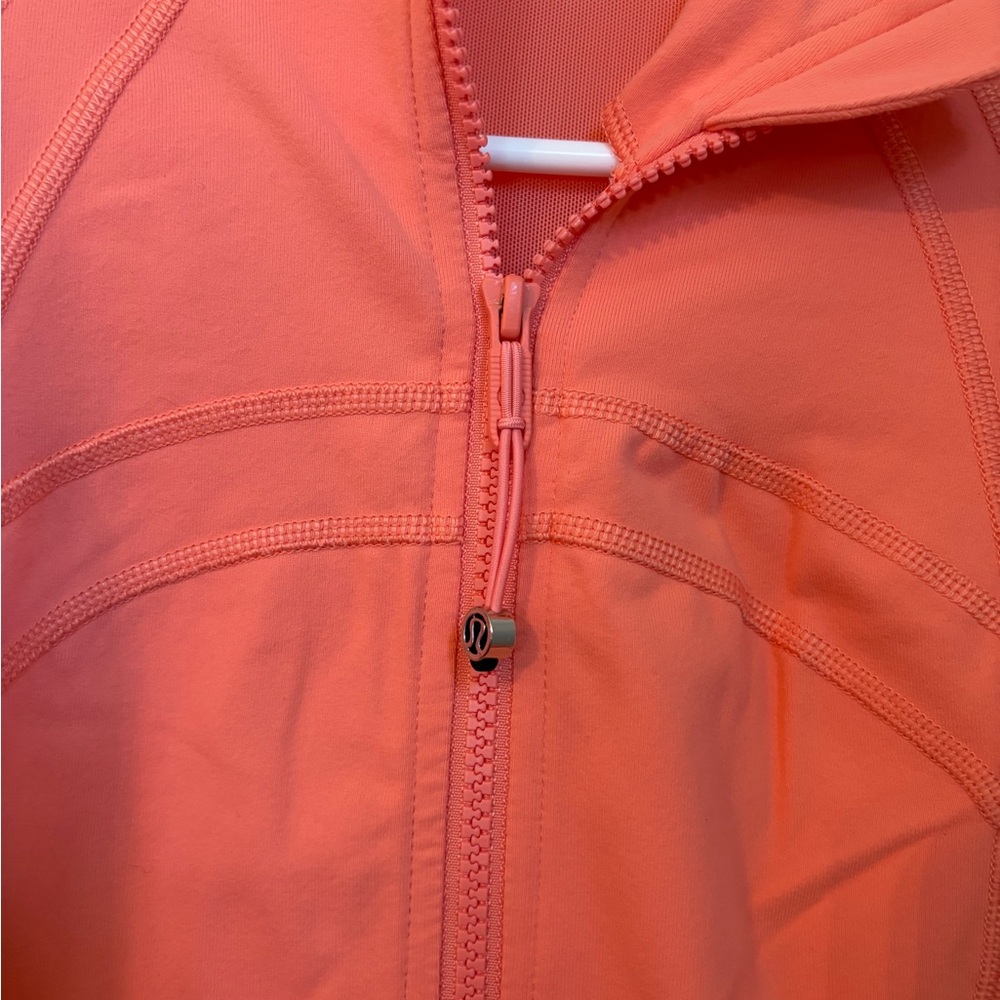 Lululemon Athletica Orange/Coral Define Jacket